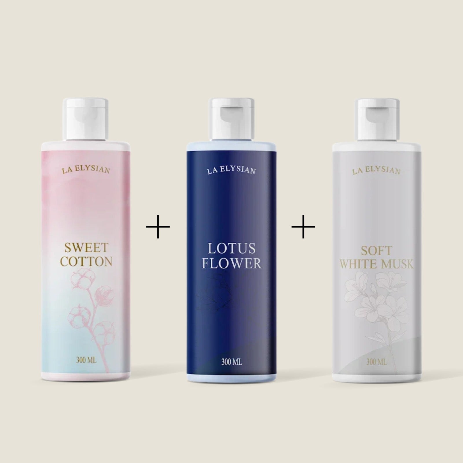 Combi Deal 2 Pieces - Soft White Musk & Eternal Rose