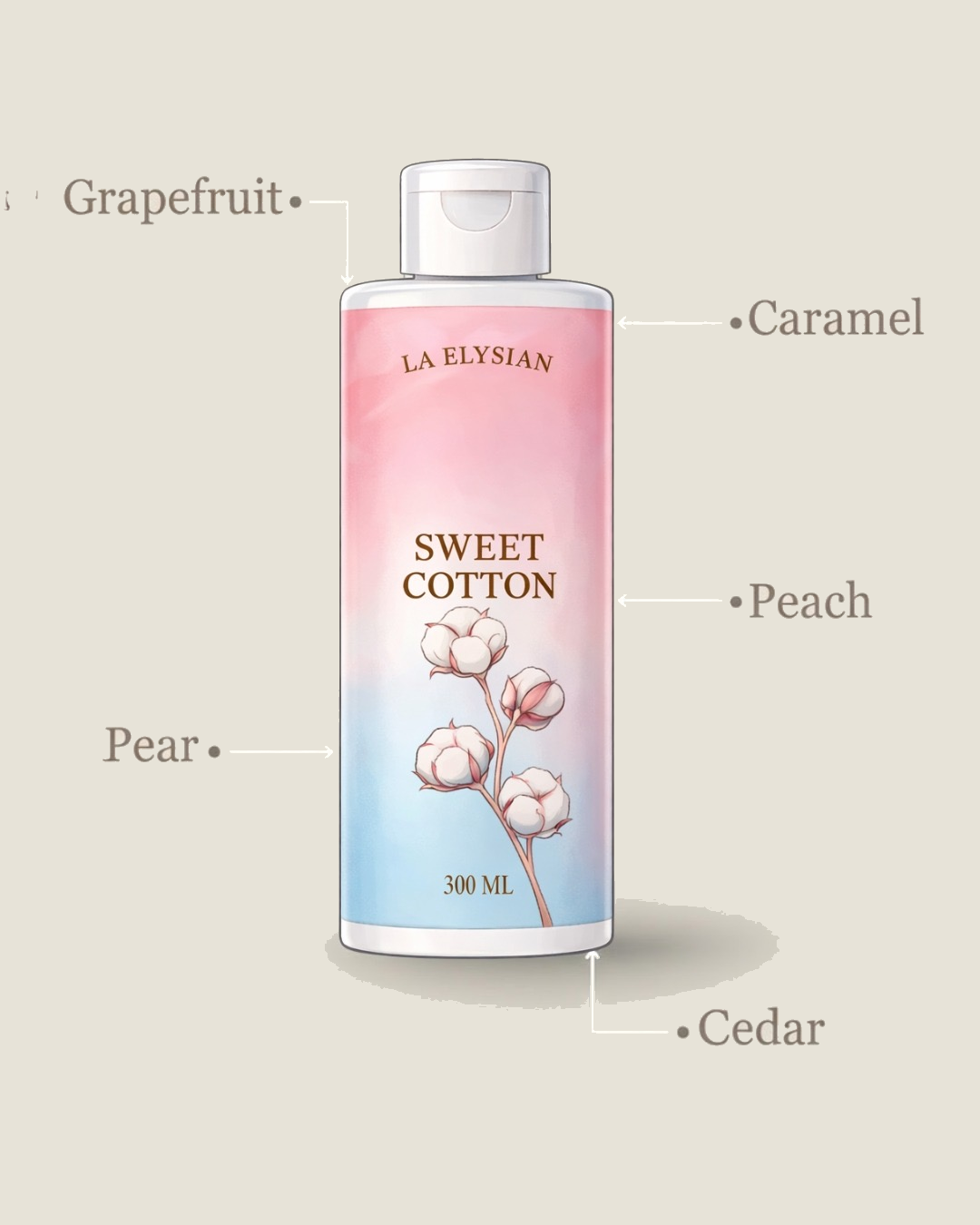 Elysian Home Sweet Cotton Profumo per il bucato